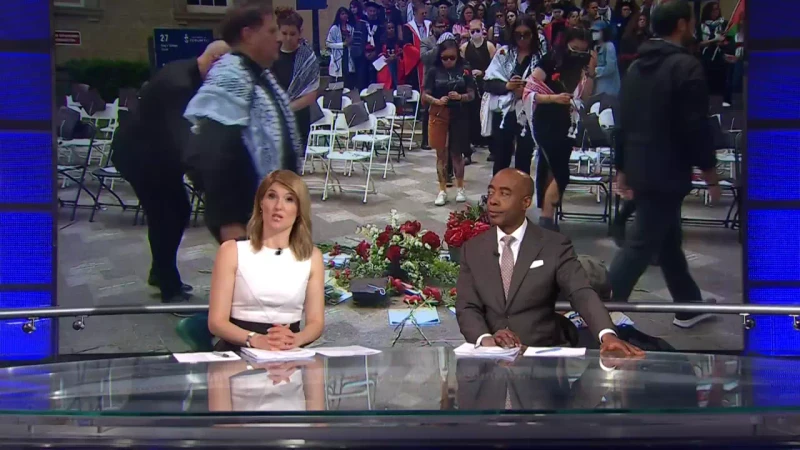 Nisrin Elamin Accuses Israel of Genocide at Gaza Graduation at UofT Encampment_#18